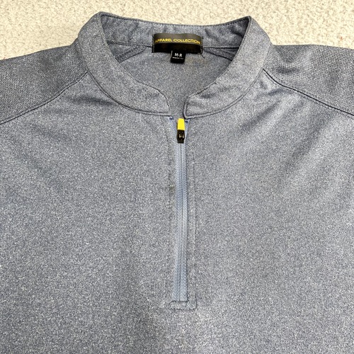 McDonalds Shirt Mens Medium Gray Zip Employee Work Associate Apparel Collection - Picture 3 of 10