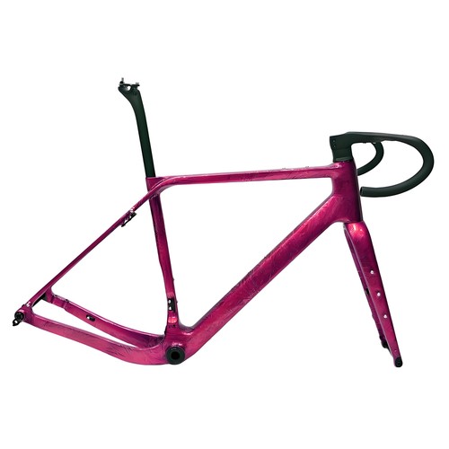 Airwolf Carbon Gravel Rahmen Rennrad 700x50c Rahmenset Cyclocrossrad 1250g UDH - Bild 29 von 31