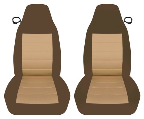 Juego Frontal Algodón Funda Asiento Coche Para Ajustar 94-04 Mustang Bonito Dos Tonos Colores - Imagen 3 de 12