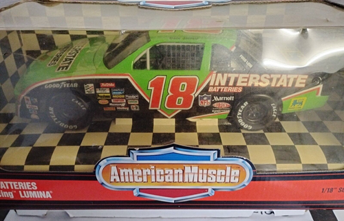 ERTL American Muscle DALE JARRETT #18 Interstate Battery Joe Gibbs Lumina 1/18 - Picture 6 of 12