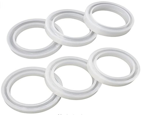 Brazalete geométrico facetado molde de silicona para joyería tamaños surtidos - Imagen 2 de 23