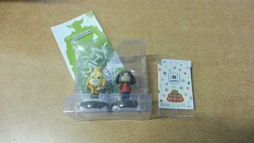 NINTENDO AMIIBO - ANIMAL CROSSING - 2ER PACK FIGUREN - NEU - - Bild 1 von 2