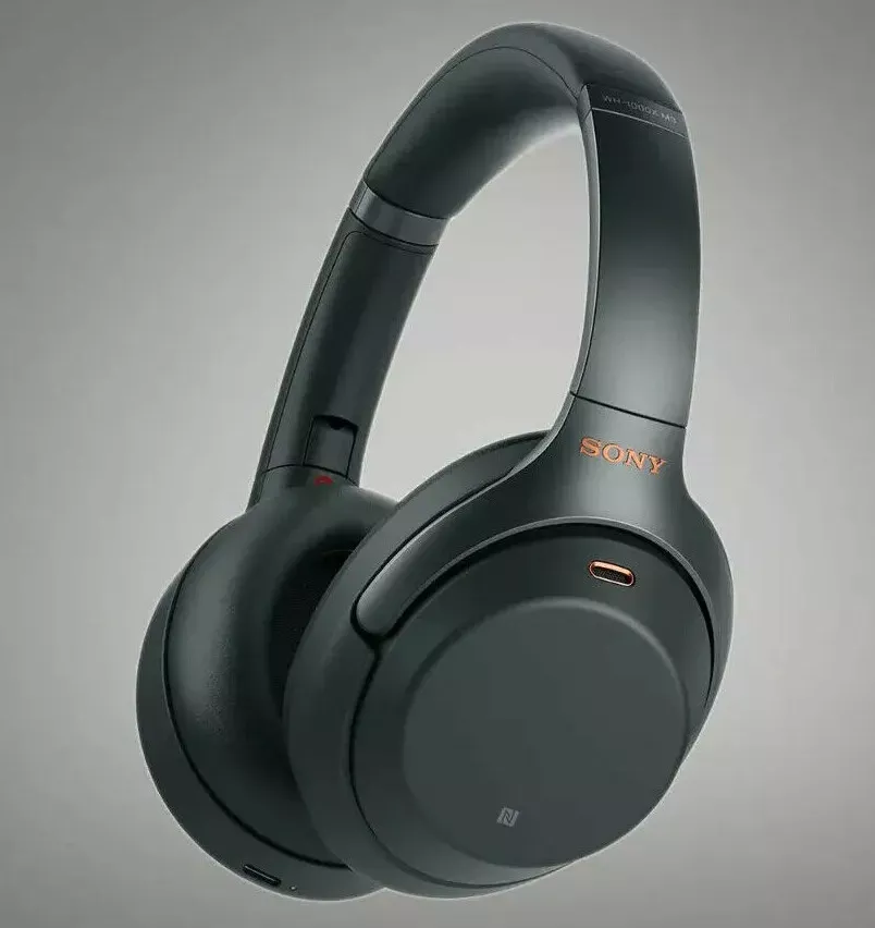Sony WH-1000XM4 Wireless Premium Noise Canceling Overhead Headphones with Mic for Phone-Call and Alexa Voice Control, Black WH1000XM4 : Electronics