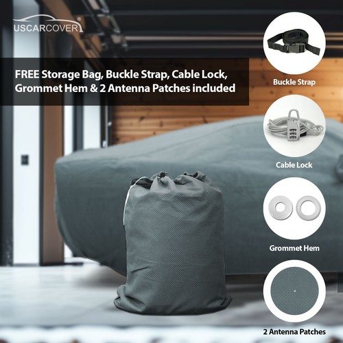 WeatherUHD 5 Layer Full SUV Car Cover for Buick Envision 2016-2025 - Picture 14 of 15