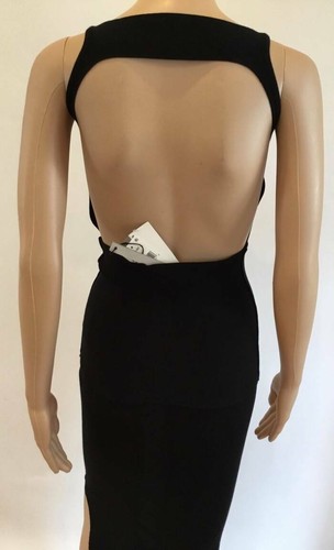 NWT RICK OWENS EASY CORONA BLACK DRESS SZ US XS MRSP:$1920 CURRENT! - Picture 6 of 12