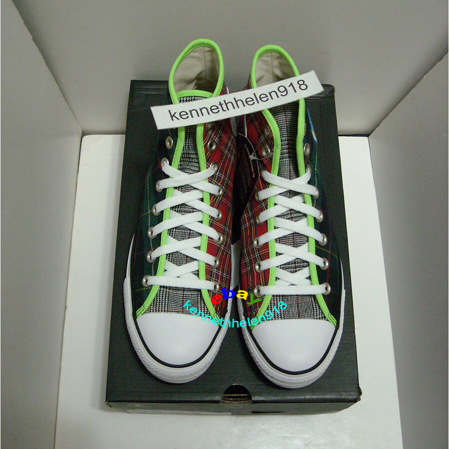 CONVERSE CHUCK TAYLOR ALL STAR PLAID HIGH TOP SNEAKER