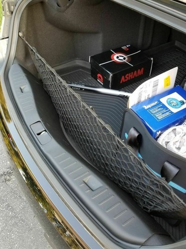 Rear Trunk Envelope Style Organizer Mesh Cargo Net for LINCOLN MKZ 2013-2020 New - Bild 10 von 24