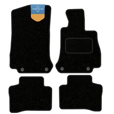 Fits Mercedes Benz GLC 2015 on Fully Tailored Carpet Car Floor Mat Black