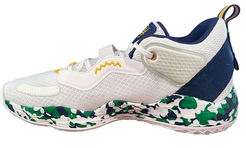 Adidas Unisex-Erwachsene D.O.N. Issue 3 Basketballschuh Weiß Navy Grün Herren 12 Neu