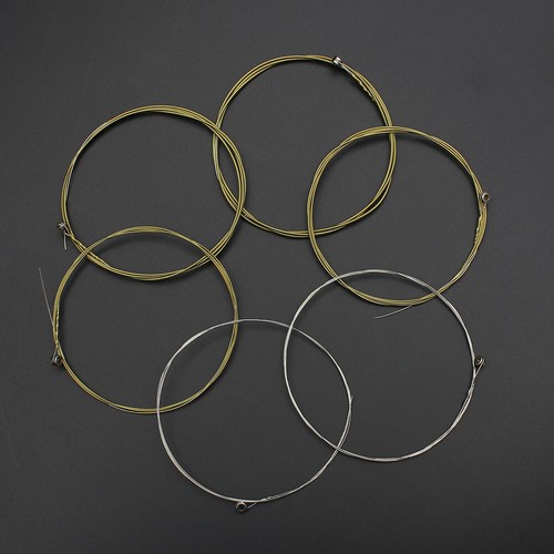 6pcs/set 010-047 Inch Acoustic Folk Guitar String, Steel Core & Coated Copper - Picture 8 of 12