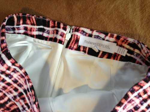 Finders Keepers Pencil Skirt front slit Size M - Picture 6 of 7