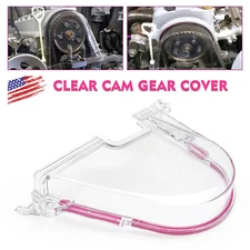 Clear Cam Gear Timing Belt Cover Turbo Cam Pulley For Honda Civic 96-00 D15 D16
