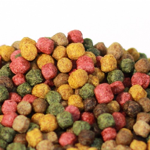 Koifutter 5 Sorten Mix 15 kg 3 mm 6 mm Koi Spirulina Fischfutter Teich Futter - Bild 2 von 2