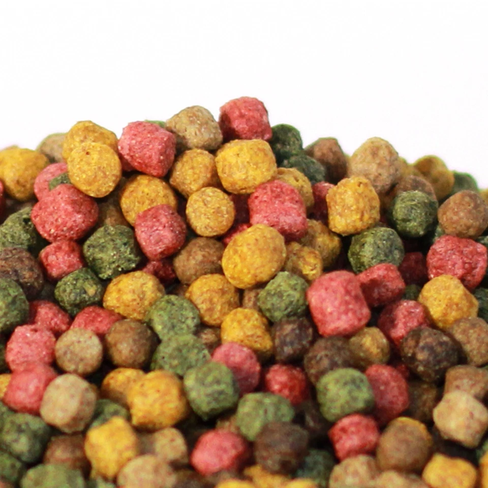 Koifutter 5 Sorten Mix 15 kg 3 mm 6 mm Koi Spirulina Fischfutter Teich Futter
