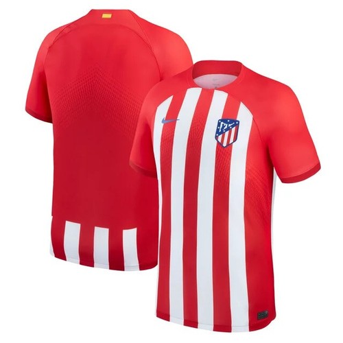 Men's Nike Dri-FIT Atletico Madrid 2023/24 Stadium Home Soccer Jersey 2023/24 - Picture 1 of 9
