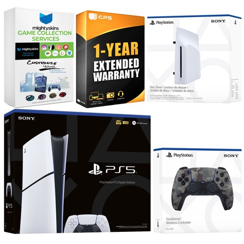 Sony PlayStation 5 Slim Digital Bundle with Disc Drive and Extra Controller - Picture 40 of 64