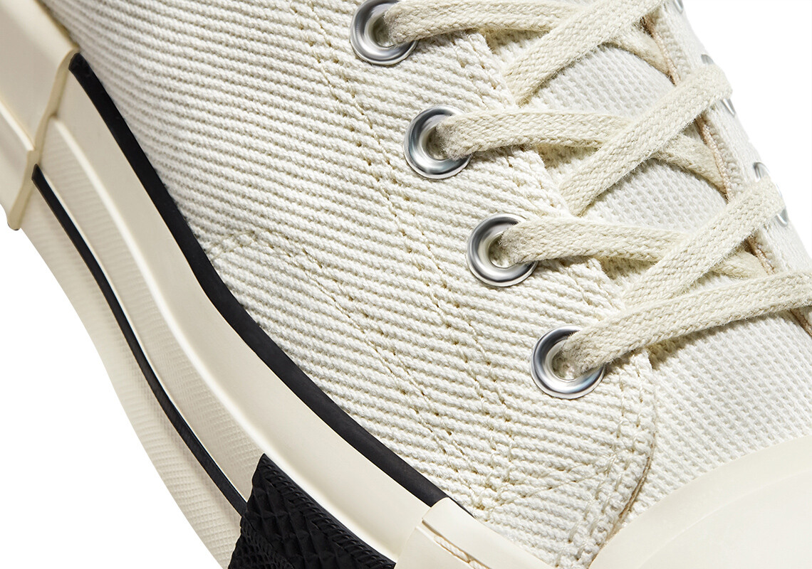 Converse Rick Owens x DRKSHDW DRKSTAR Chuck 70 Low White