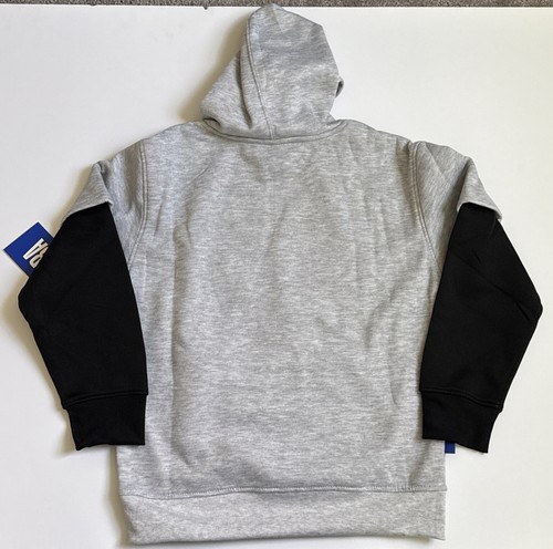 Nike Kids Pullover Sky DwellerHoodie Gray Youth Size 8 NBA Logo Sweatshirt NWT - Picture 9 of 9