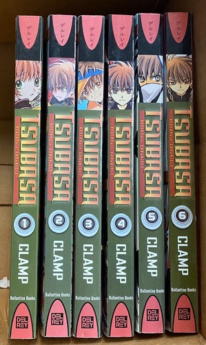Lote Tsubasa Reservoir Chronicle (2004) #1-6 casi nuevo por Clamp inglés - Imagen 2 de 2