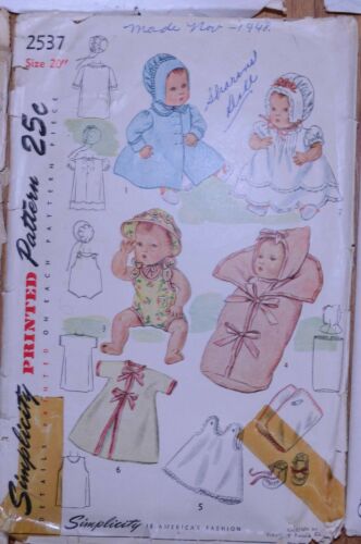 Simplicity Doll Clothes Sewing Patterns all sizes 8"- 24" 149 to Choose From Fun - Picture 54 of 195