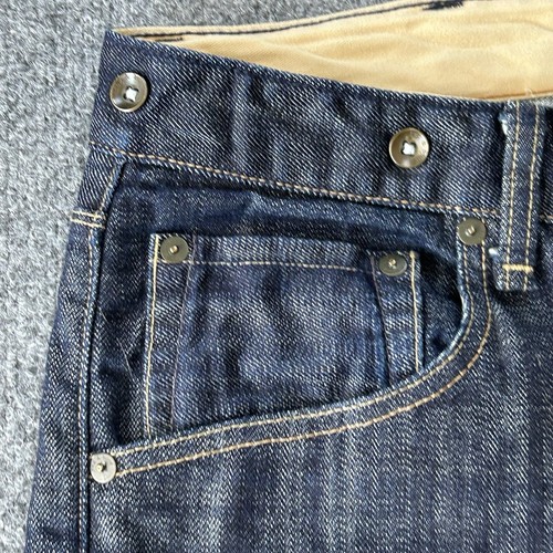 Rag Bone Jeans Men 36 x 30 RB11 Selvedge Indigo Mainline Handmade Workwear Dark - Picture 11 of 18