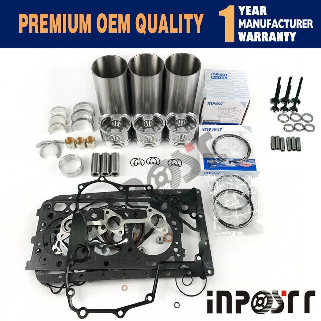 Engine Rebuild Kit D1703 For Bobcat 325C Kubota L3240DT L3300DT L3400DT L3410DT
