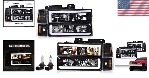Upgrade Your 1994-1998 Chevy Truck with LED Headlights - High-Performance Light - Bild 2 von 11