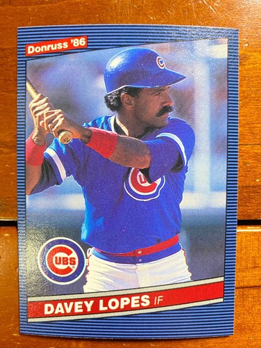 1986 Donruss Factory Set Break Pick Your Own cards #'s 276-530 - Picture 116 of 257