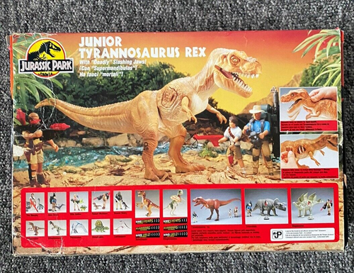 Jurassic Park Junior T-Rex 1993 - Kenner - con scatola - Foto 3 di 10