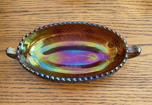Vintages Imperial Amber Grape Relish Dish - Picture 5 of 7