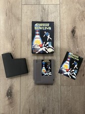 1989 NES Championship Bowling Nintendo Entertainment System CIB Complete In Box