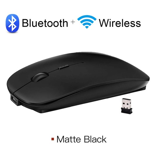 Rechargeable Wireless Mouse Bluetooth Mouse Computer Ergonomic Mini Usb Mouse - Picture 7 of 21