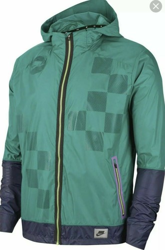 Nike Shield Flash Reflective Windbreaker Running Jacket Sz XXL NEW BV5615 340 - Picture 10 of 12