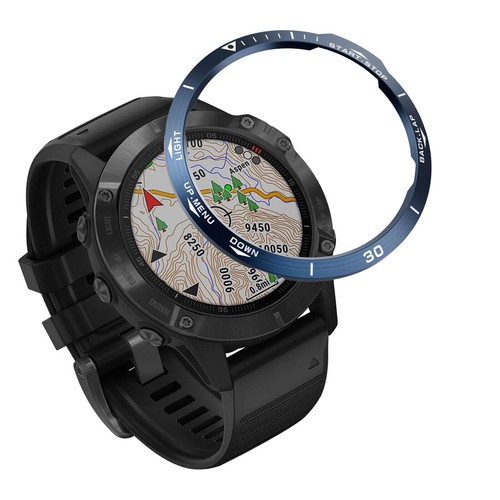 Pour Garmin Fenix6 Pro / Fenix6 Saphir Montre Lunette Anneau Housse de Protection Pare-chocs - Photo 8 sur 14