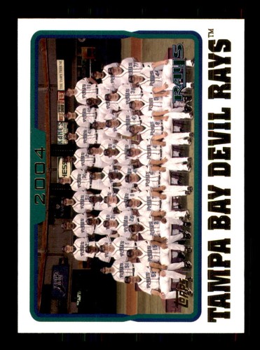 2005 Baseball Topps Tampa Bay Devil Rays TC Tampa Bay Devil Rays #665 ...