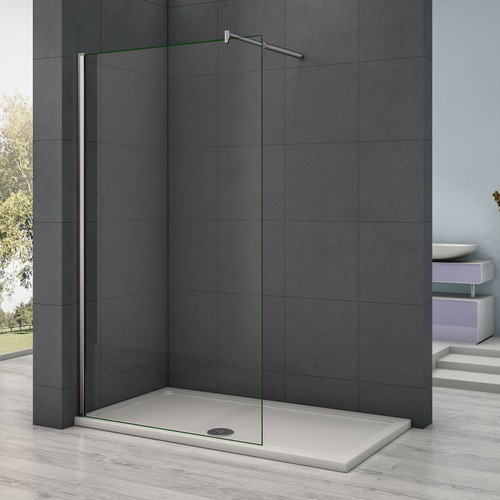 8+10mm doppelseitig NANO Sicherheitsglas Walk in Duschabtrennungen Duschwand - Bild 8 von 10