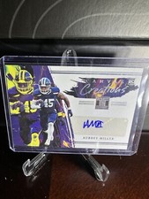 2023 Aubrey Miller Panini Impeccable Draft Picks Auto #CC-AMI