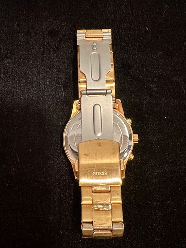Reloj de cuarzo Guess para mujer U13578L5 oro rosa acero inoxidable oro rosa 42 mm - Imagen 5 de 6
