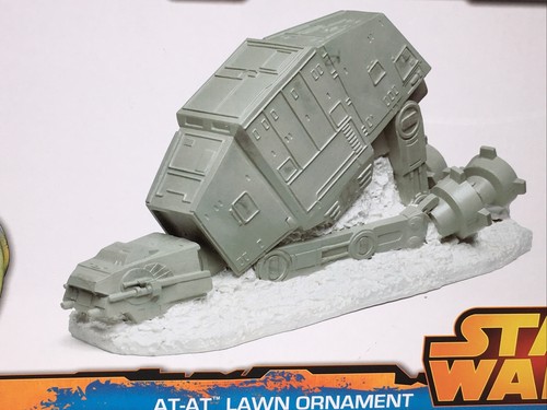 Star Wars AT-AT Lawn Ornament Limited Edition RARE ThinkGeek Disney  BRAND NEW - Picture 2 of 12