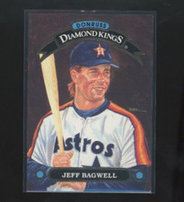 1992 Donruss Baseball Diamond Kings, # DK-11  Jeff Bagwell, GB1