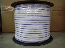 Electric Fence Polytape (Blue/White - 1  1/2" X 660') Multipack of 4