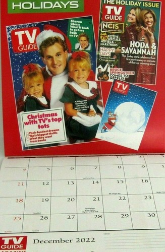2022 TV Guide Magazin limitierte Auflage Vergangenheit Gegenwart Zukunft 12 Monate Wandkalender neu - Bild 3 von 3