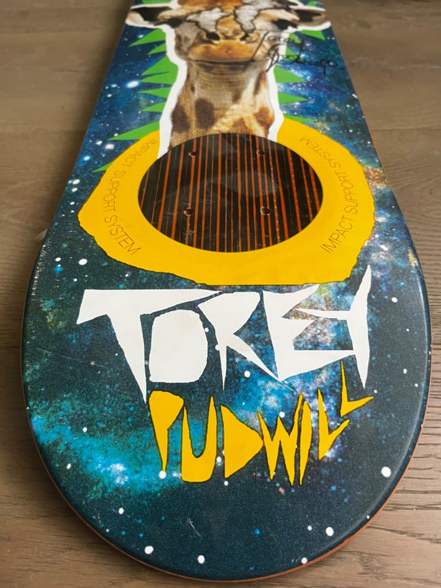 torey pudwill signed ultra rare almost giraffe skateboard torey pudwill signed ultra rare almost giraffe skateboard