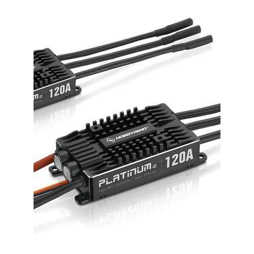 Hobbywing 30203401 Platinum Pro 120A V4 120 Amp ESC : 500-550 Class Helis - Picture 1 of 2