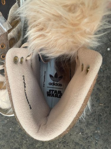 Herren Schuhe Adidas X Rivalry Hi Chewbacca Turnschuhe Stiefel FX9290 Star Wars UK 9 - Bild 12 von 23