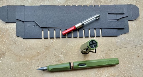 SALE! LAMY Safari Füllhalter, savannah, inklusive Konverter - Bild 2 von 2
