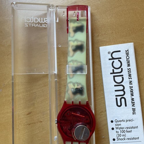 SWATCH UHR "CHICCHIRICHI" BRANDNEU SPECIAL PACkAGING - Bild 7 von 12