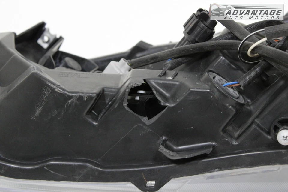 Faro delantero derecho pasajero Nissan Máxima 2016-2018 halógeno depósito OEM Foto 4 de 4