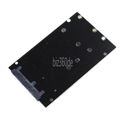 B Key M.2 NGFF MSATA SSD to SATA 3.0 Adapter 2 in 1 Converter Card für PC Laptop - Afbeelding 7 van 10