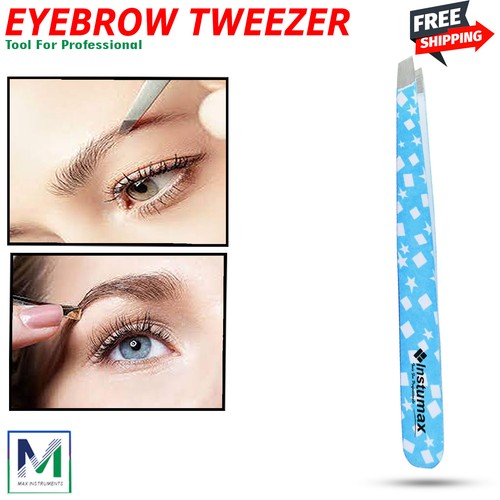 Eyebrow Styling Tweezers Slant Professional Beauty Eyebrow Hair Pluckers - Picture 97 of 160
